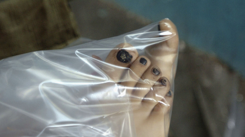 Corpse in a bag