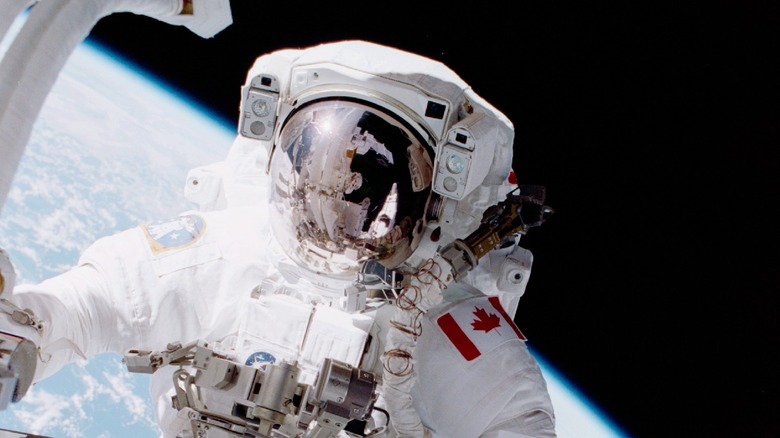 Chris Hadfield astronaut suit