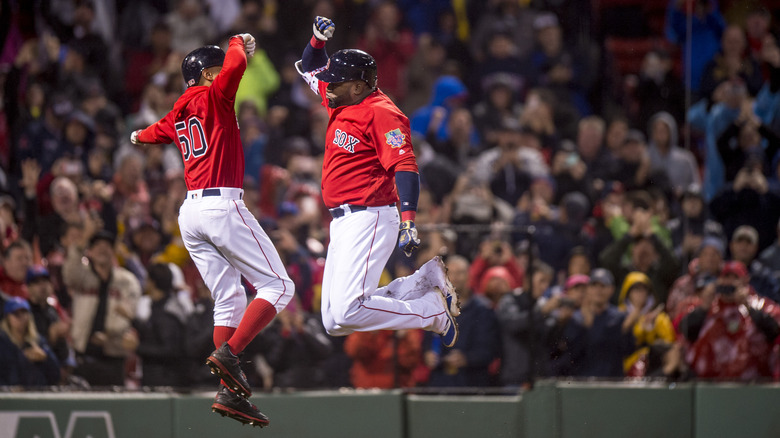 David Ortiz and Mookie Betts