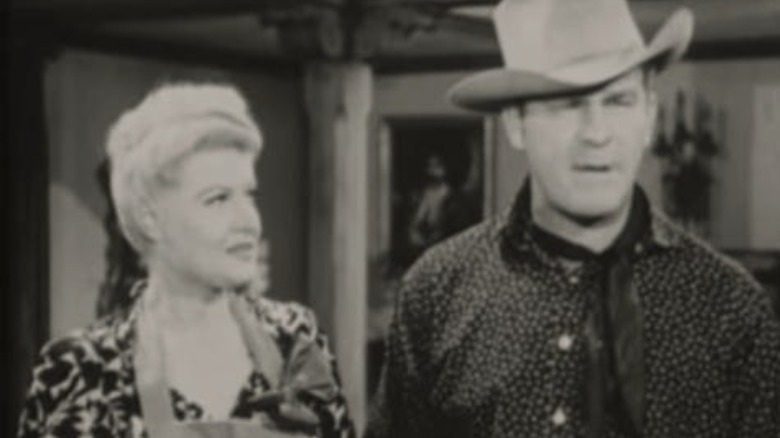 Guinn Williams Jr. with a woman