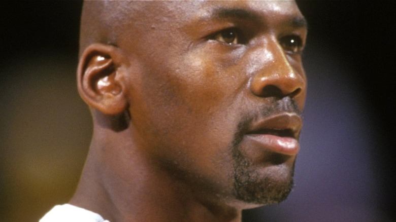 Michael Jordan during a game