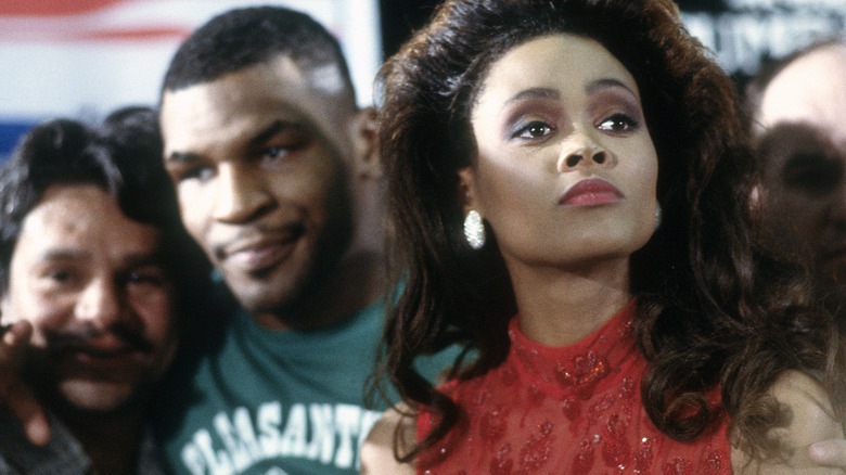 Mike Tyson and Robin Givens