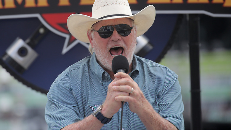 Terry Bradshaw at NASCAR cup