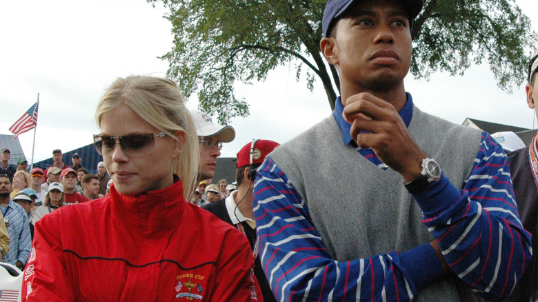 Tiger Woods AND Elin Nordegren