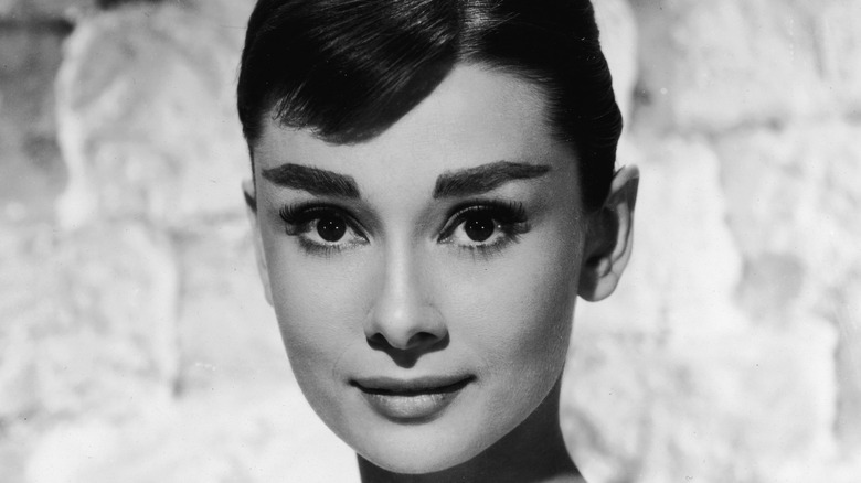 Audrey Hepburn posing