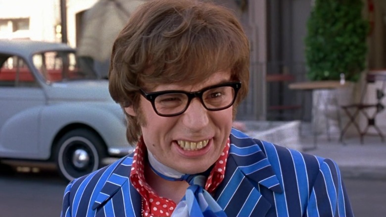Austin Powers smiling