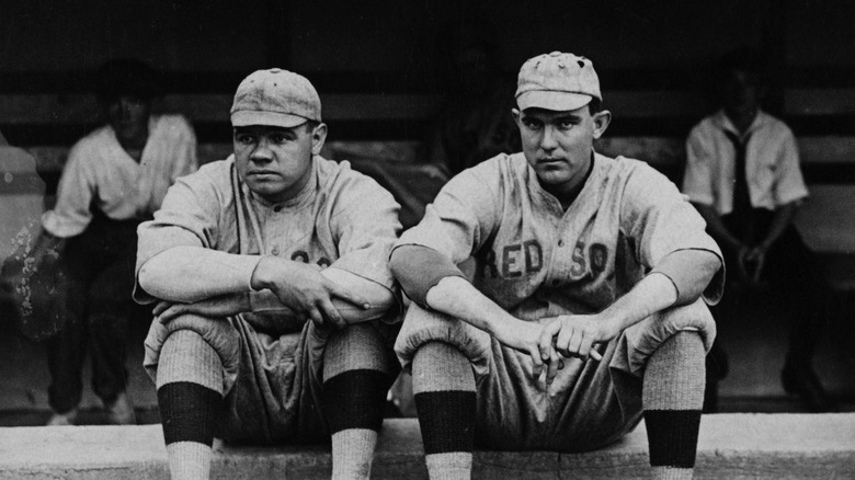 Babe Ruth and Ernie SHore