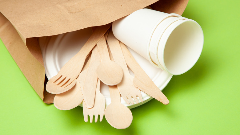 Bamboo utensils