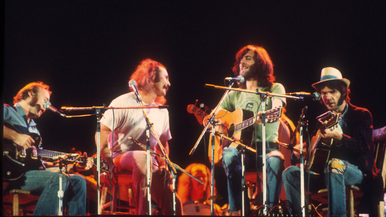 Crosby, Stills, Nash & Young in concert