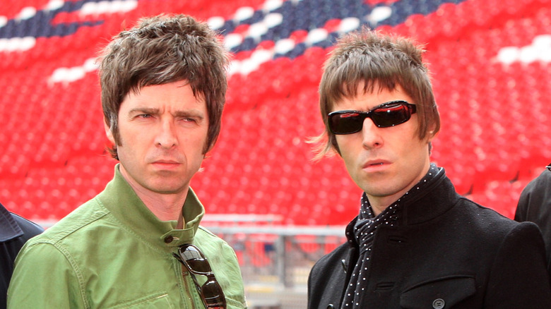 Noel Gallagher and Liam Gallagher