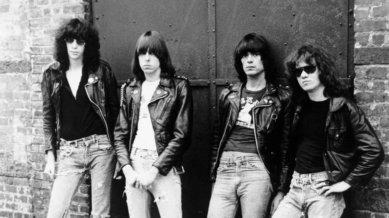 Joey Ramone, Johnny Ramone, Dee Dee Ramone, and Tommy Ramone
