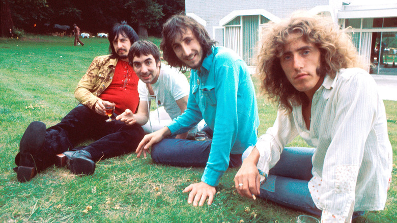 John Entwistle, Keith Moon, Pete Townshend, and Roger Daltry of The Who