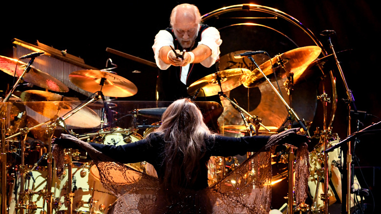 Mick Fleetwood and Stevie Nicks of Fleetwood Mac