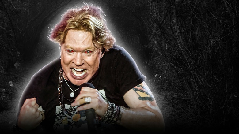 Axl Rose singing