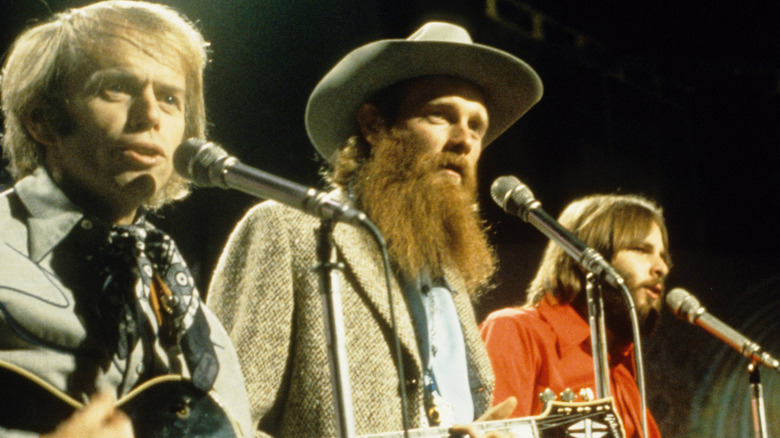 The Beach Boys onstage in early 1970s
