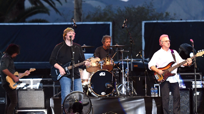 Members of Creedence Clearwater Revisited perform at Ventura County Fairgrounds in 2018