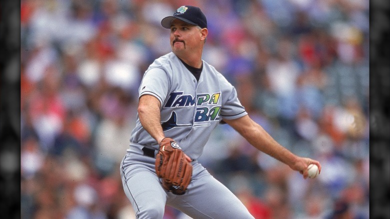 Jim Morris throwing pitch