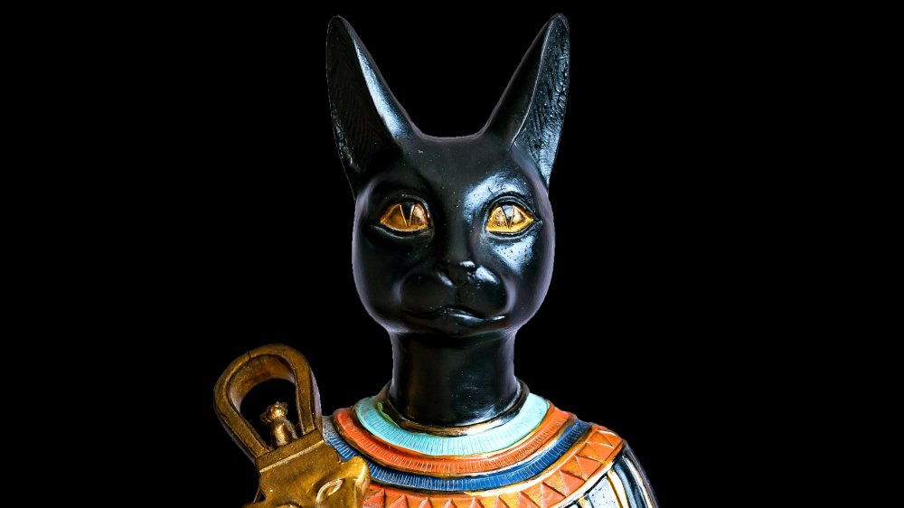 Bastet Statue Ancient Egyptian Cat Goddess Bastet Egyptian Gods Bastet