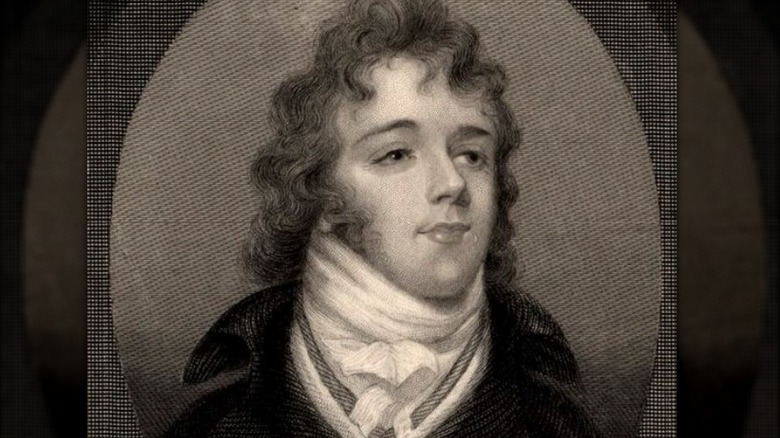 Etching of Beau Brummell