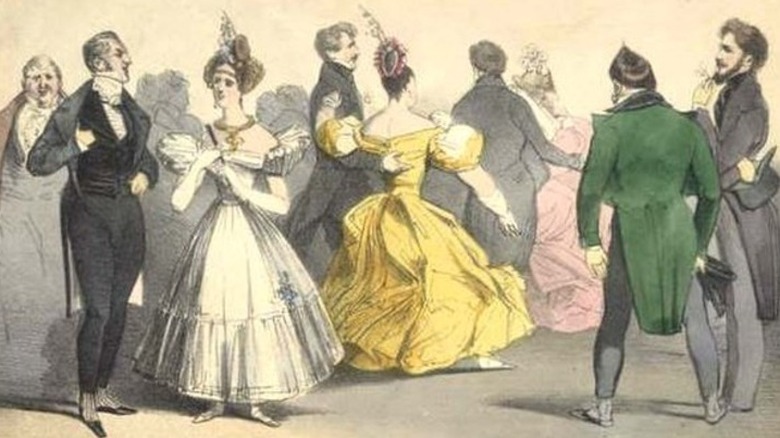 Beau Brummell at a ball