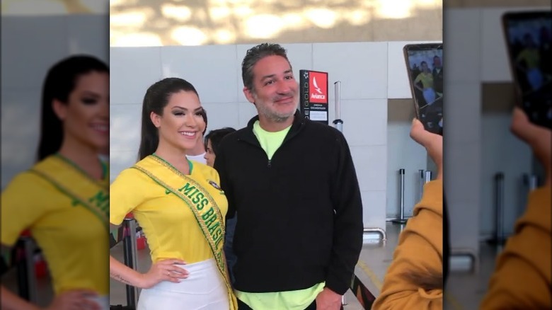 Screenshot of Gleycy Correia in Brazil sash