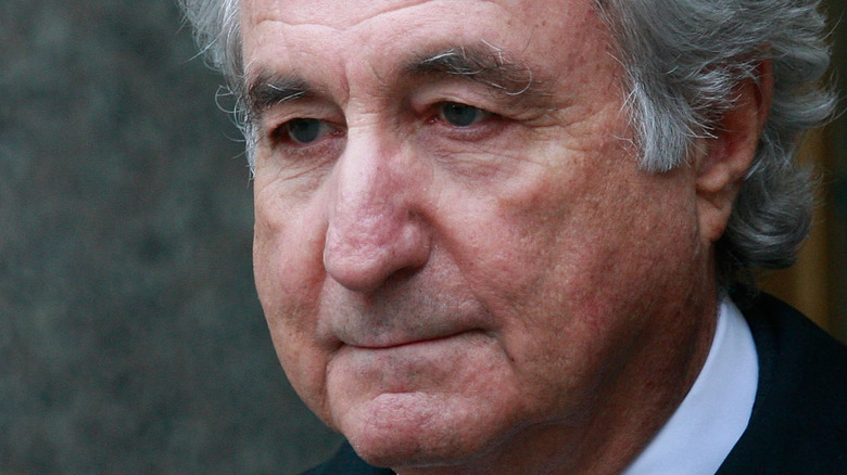 Bernie Madoff pursed lips