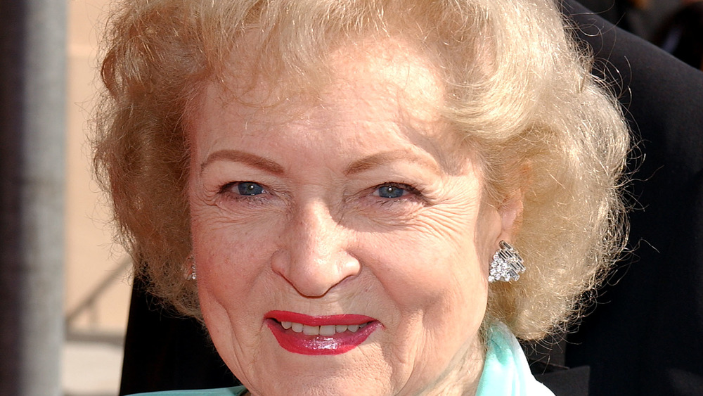 Betty White smiling 