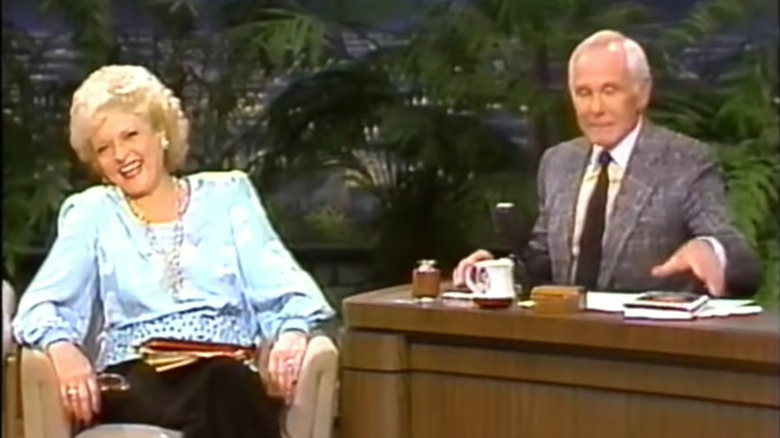 Betty White appearing on "The Tonight Show with Johnny Carson"