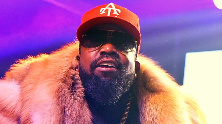 Big Boi red hat fur