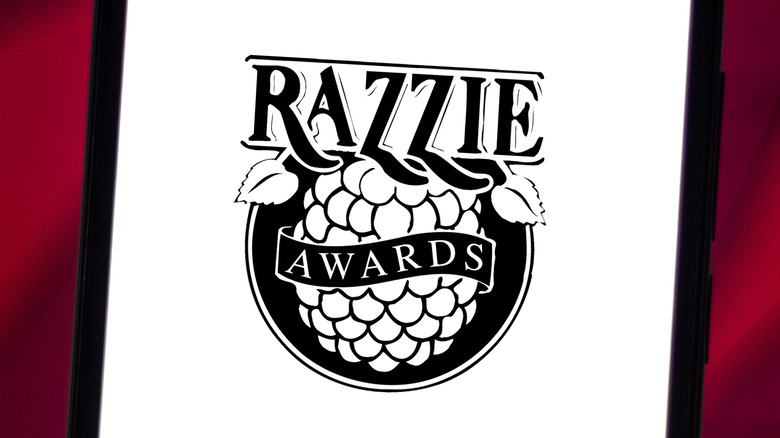 2019 Razzie Awards signage