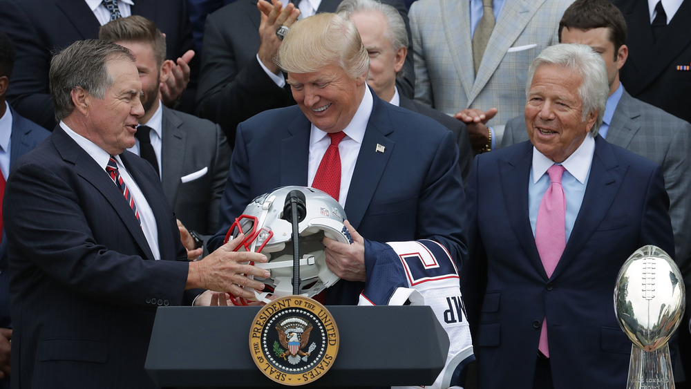 Bill Belichick and Donald Trump