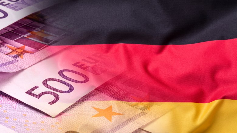 Euros, German flag