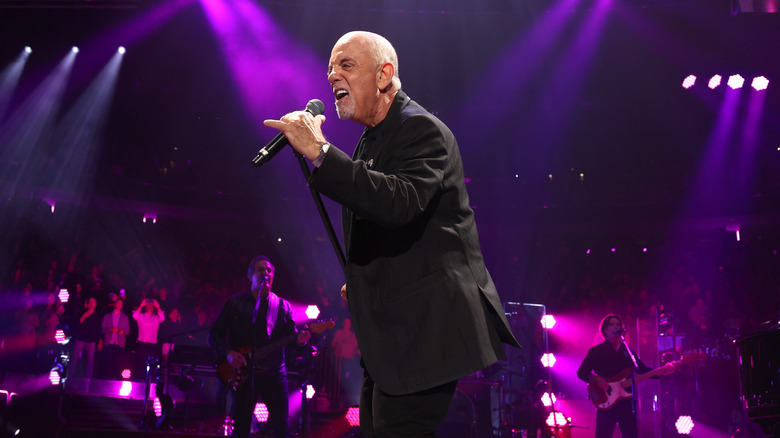 Billy Joel performing in 2024 at his final night at Madison Square Garden