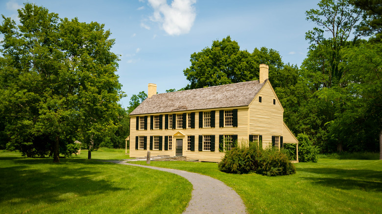 Exterior of the General Schuyler House historic site