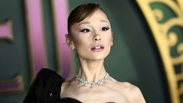 Ariana Grande at premiere of Wicked for Good