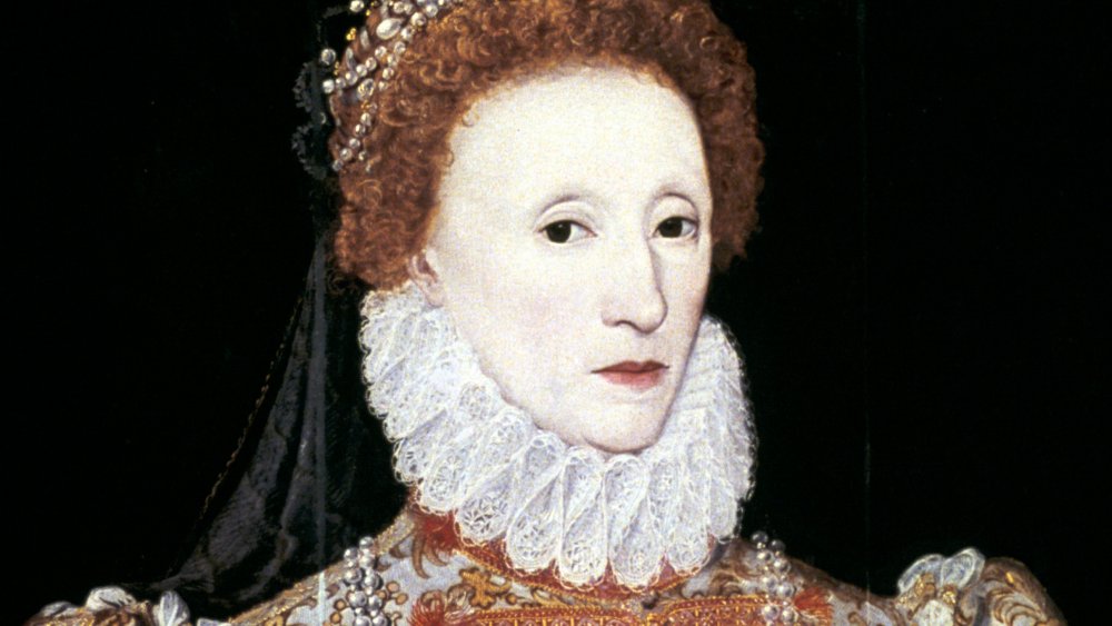 Elizabeth I, Queen of England and Ireland, c1588. The Darnley portrait, artist unknown.