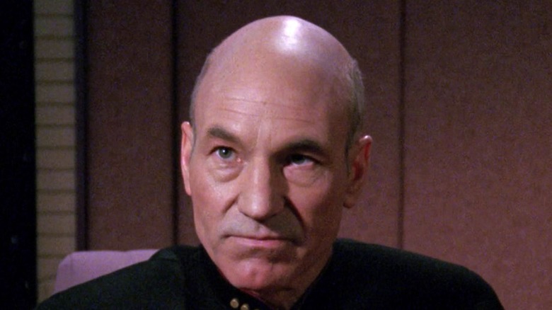Captain Picard in his ready room