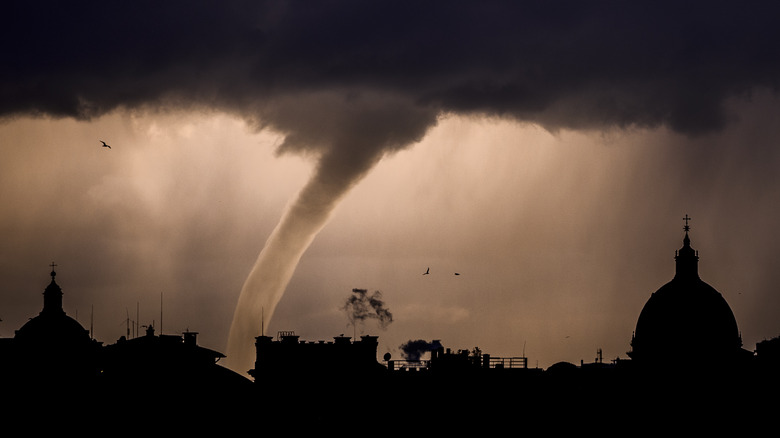 tornado over Rome