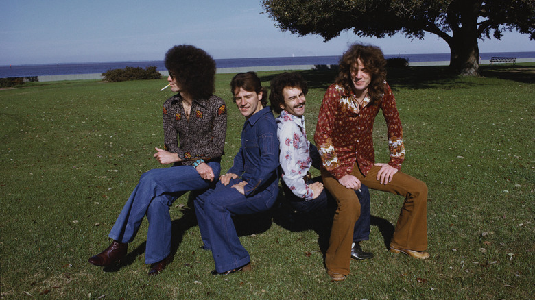 grand funk railroad in boot cut pants
