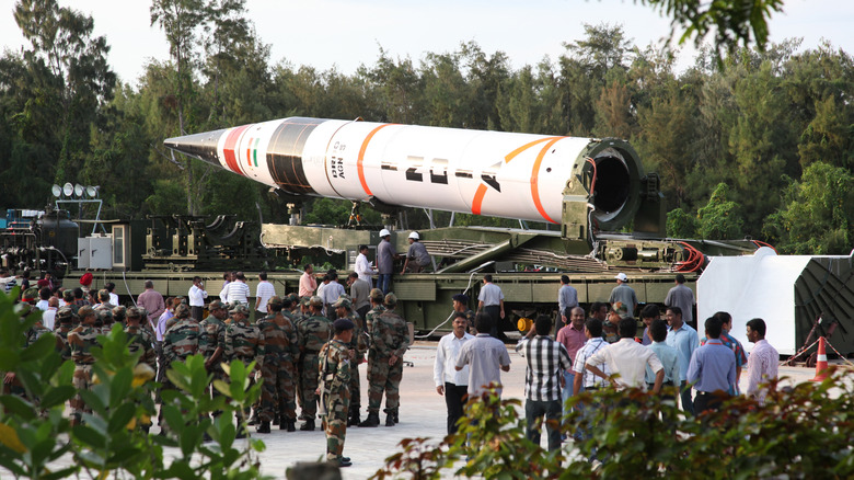 indian test missile
