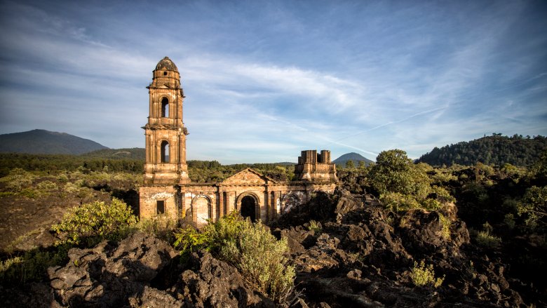 San Juan Parangaricutiro Church