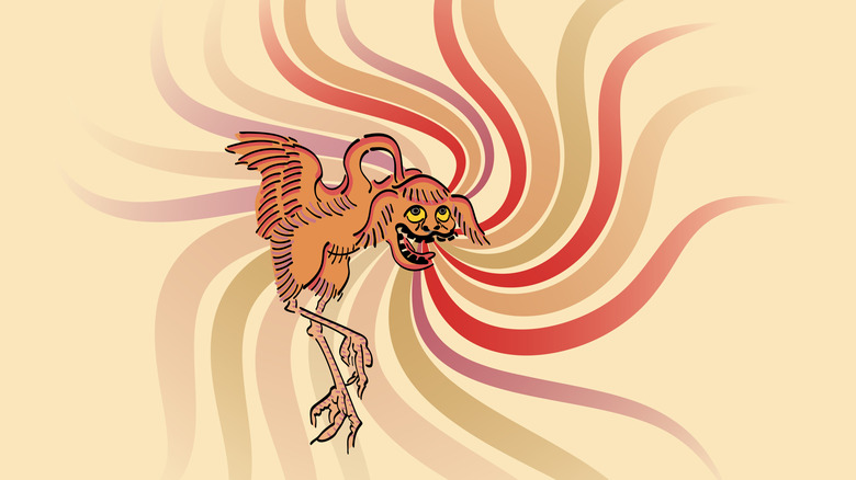 illustration of a particular yokai