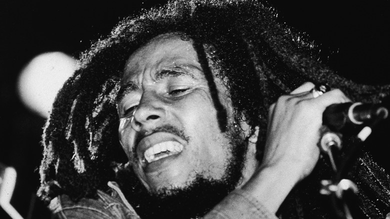 Bob Marley performing live