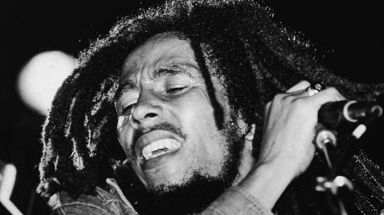 Bob Marley performing live