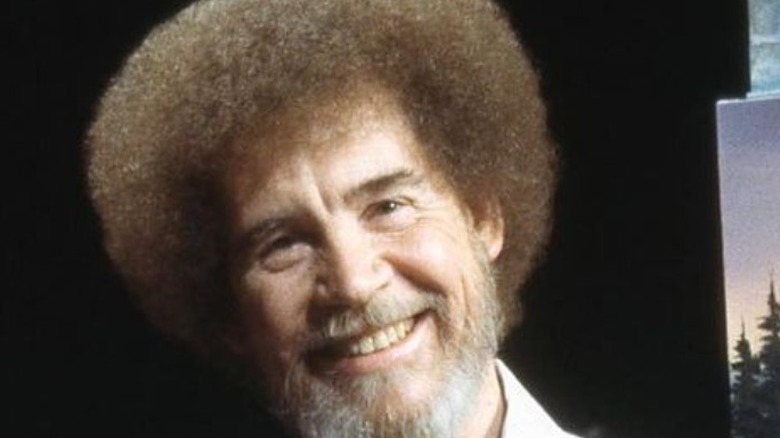 Bob Ross smiling