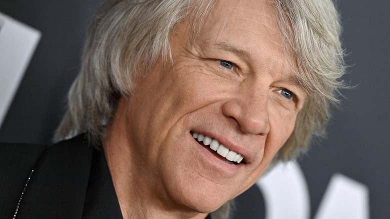Jon Bon jovi smiling