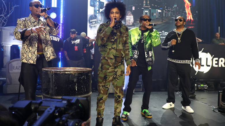 Bone Thugs-N-Harmony performing