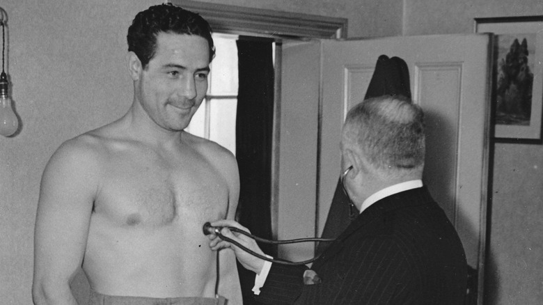 Max Baer medical exam