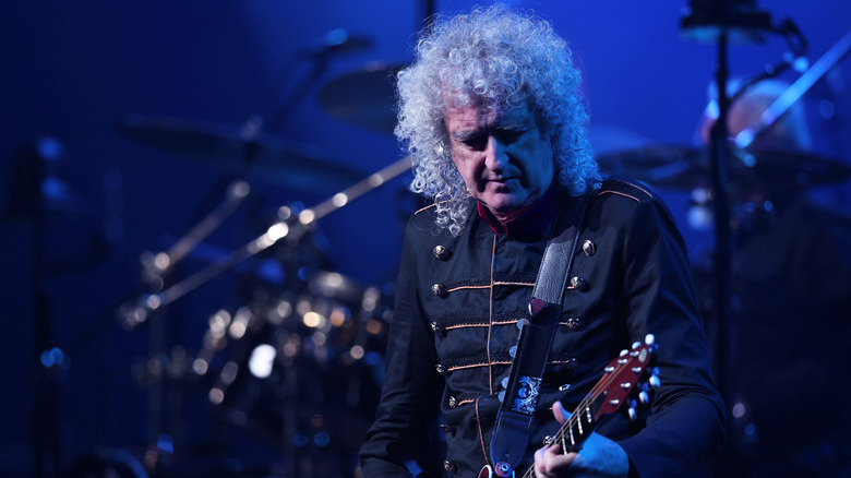 Brian May performing live