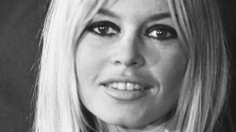 Brigitte Bardot smiling